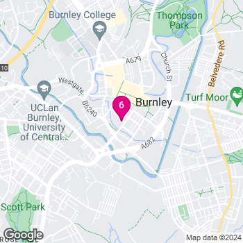 Google Map of Burnley Mechanics