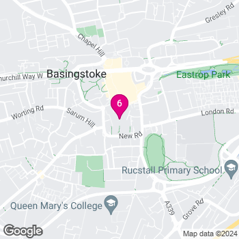 Google Map of Basingstoke Haymarket