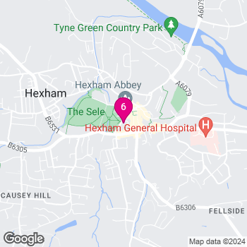 Google Map of Queen's Hall Hexham