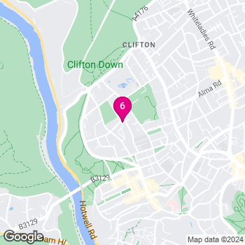 Google Map of Bristol Redgrave