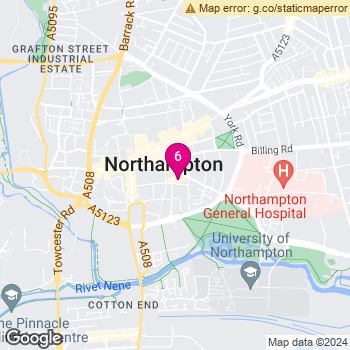 Google Map of Northampton Royal