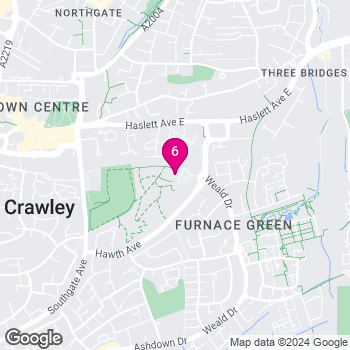 Google Map of Hawth Crawley