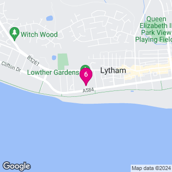 Google Map of Lowther pavilion, Lancashire