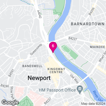 Google Map of Newport Riverfront