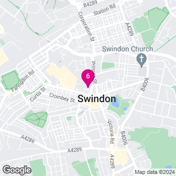 Google Map of Swindon Wyvern